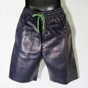 NEW NWT CELINE ITALY Lambskin Leather Shorts PANTS